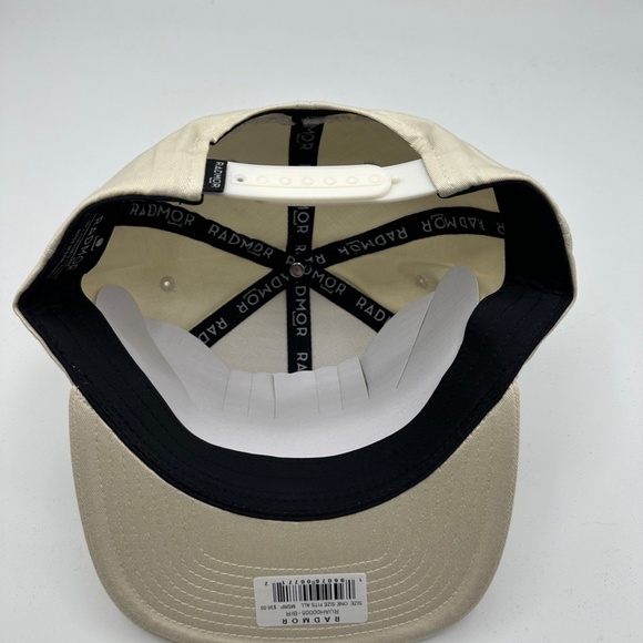 New Radmor Golf  Logo Beige Adjustable Baseball Hat Cap One Size - Picture 3 of 8